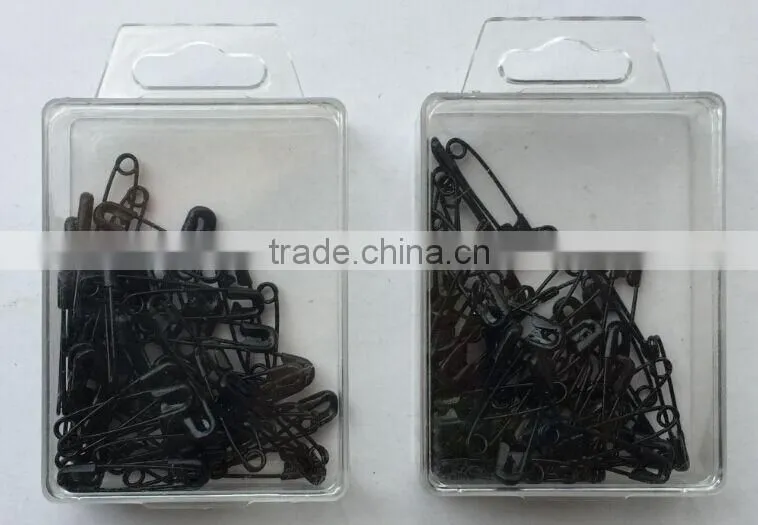 Hang tag safety pins with different size