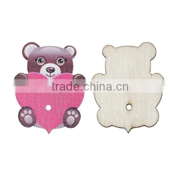 Factory Wholesale High Quality Wooden Button
