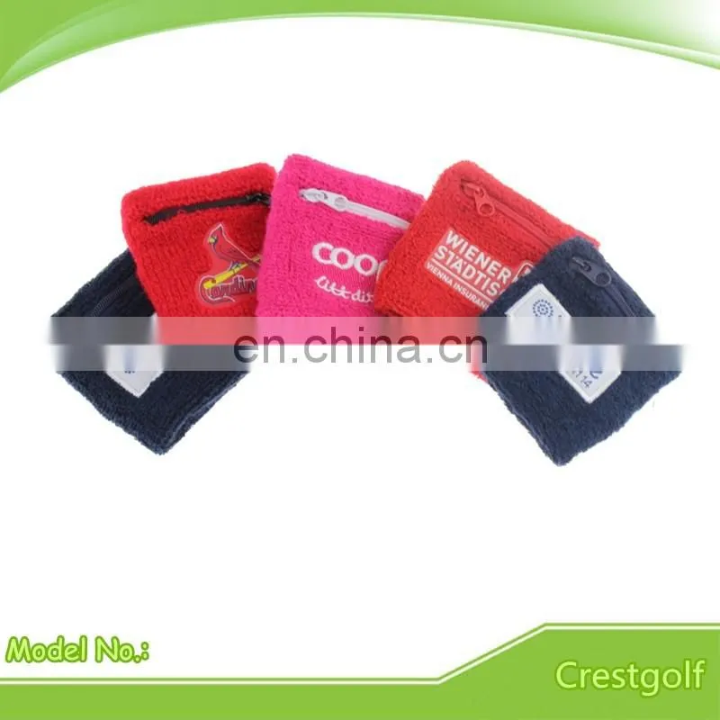 Durable custom logo wrist belt elastic wrist wraps sports wrist band