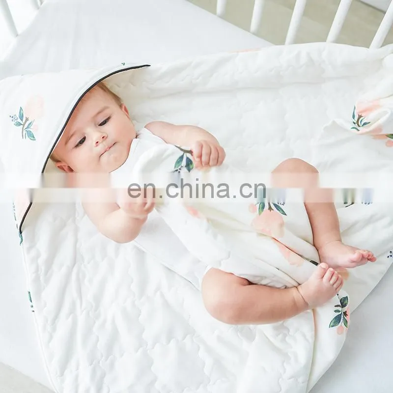 China Manufacturer Newborns Adjustable Swaddle Blankets ASTM Standard