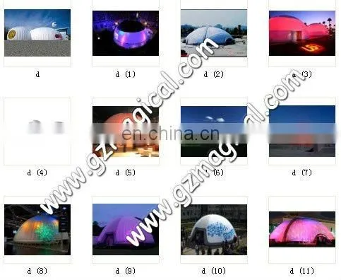 Giant Inflatable Dome Tent for Outdoor Show