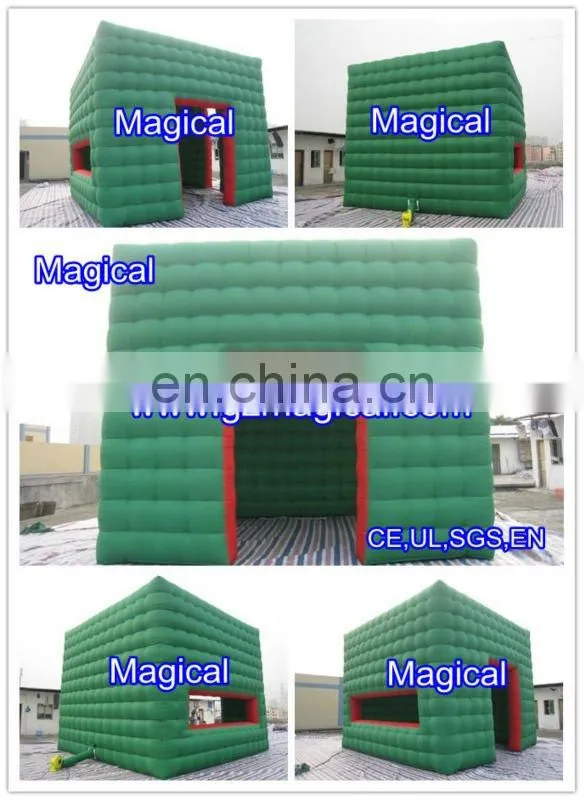 cube inflatable with lighting