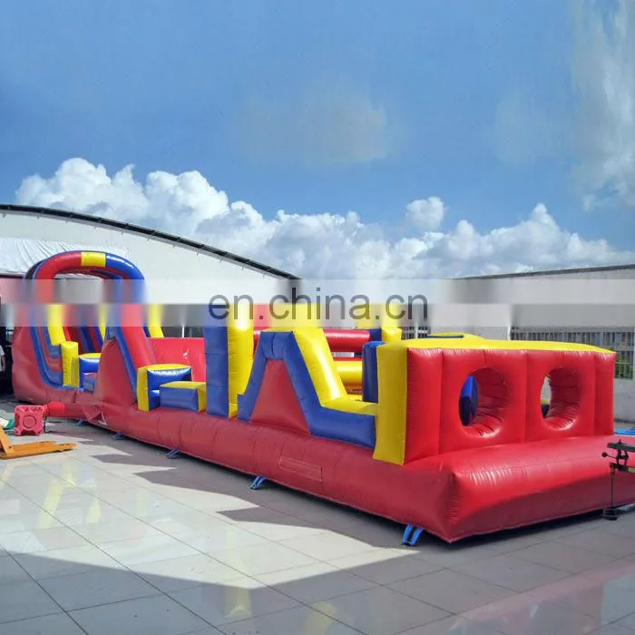 2013 gaint obstacle course inflatables with slide