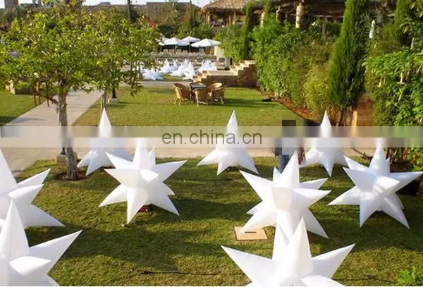 nightclub decoration inflatable star on ground