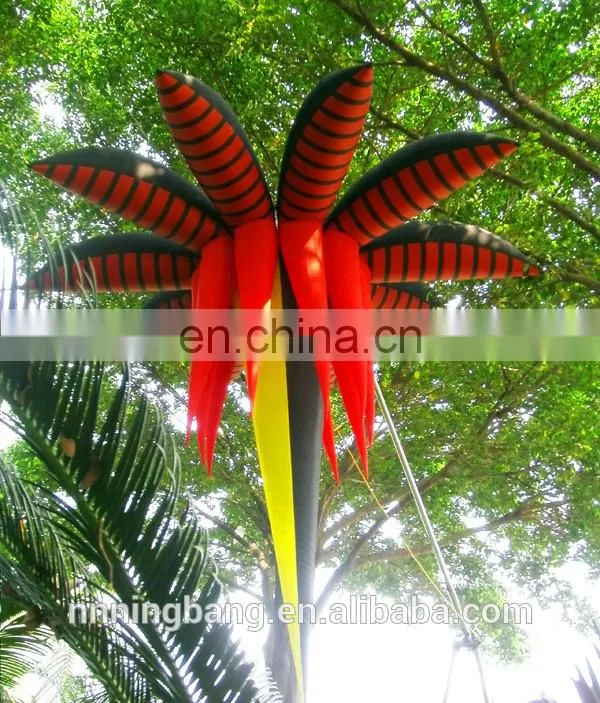 New style attractive decoration inflatable LED star /inflatable LED flower