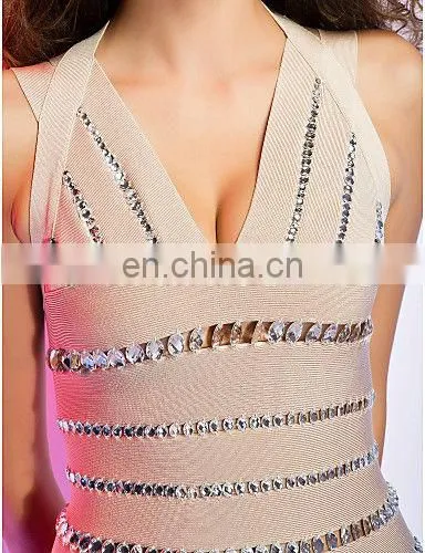 2016 Top Quality Fashionable Beaded Dress cheap Sequins dress