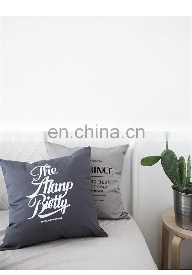 High Quality Couch pillows Decorative Custom Cushion cover
