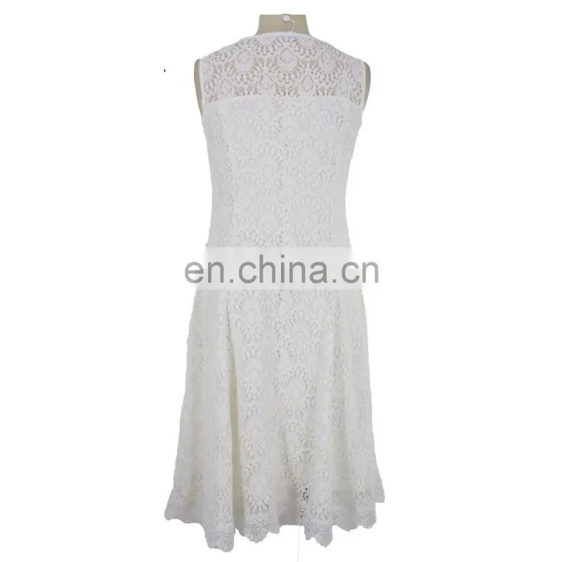Crochet Lace Dress Women Evening Dress Occasion Wear