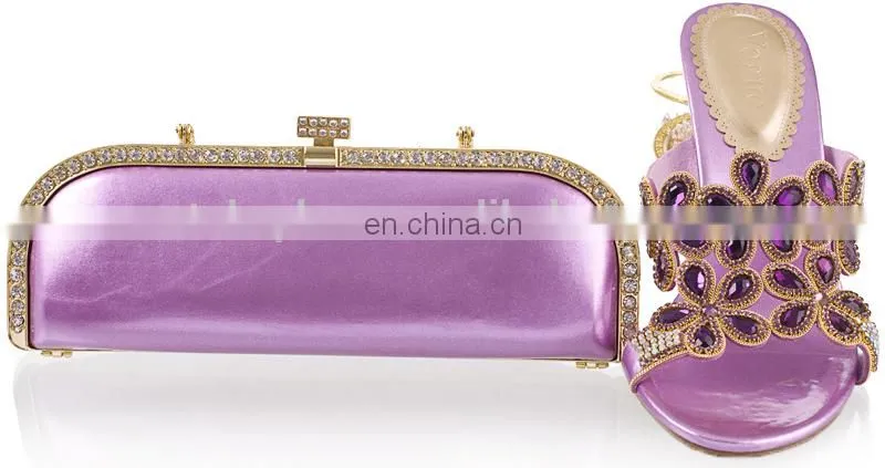 high quanlity shoe and bag sets for women 2015