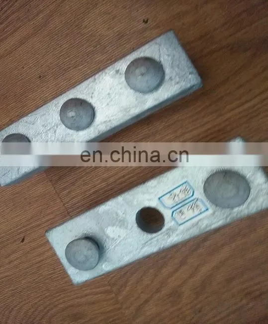 power hardware galvanized electric fitting three bolt clamp