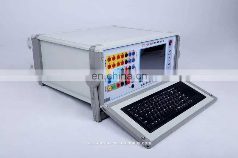 Three Phase Relay Protection Tester Capable of Stand-alone Operation