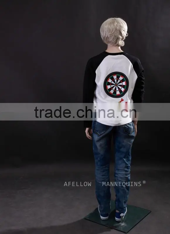 Fiberglass Children Mannequin Boys Mannequins Realist Kids Dummy Manikin SK05