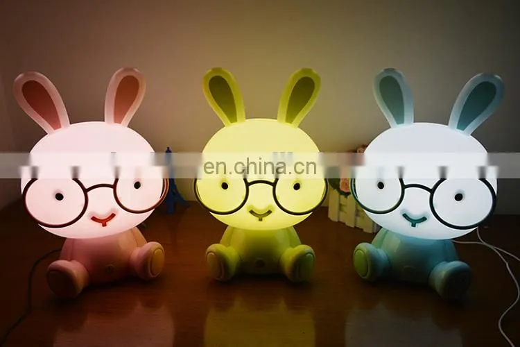 Best seller Bunny rabbit table lamp home decorative lamp led bedside lamp