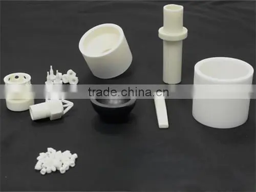 Heat Resistance Zirconia Ceramic Pipe for tube furnace