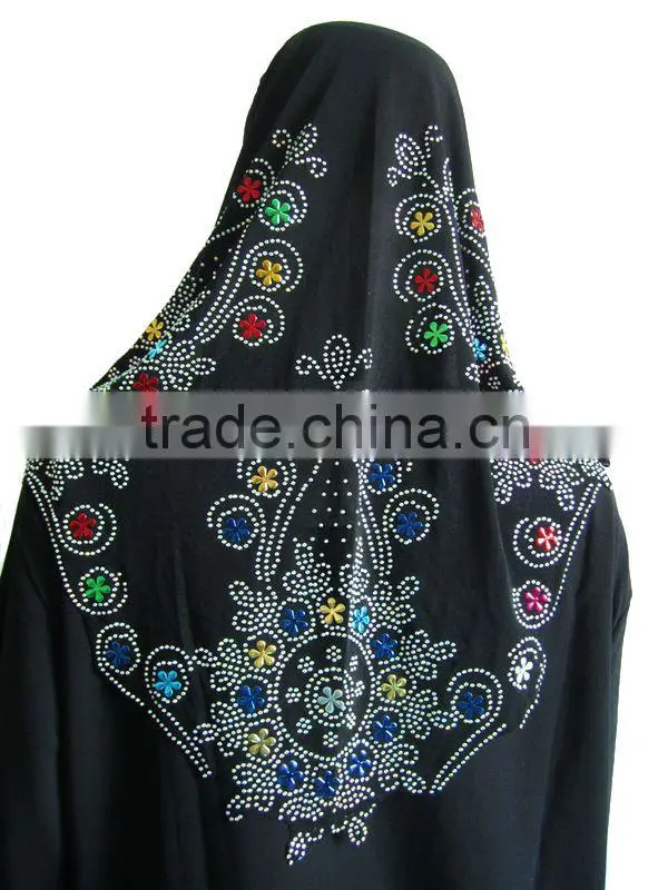 A525 polyester beautiful muslim hijab