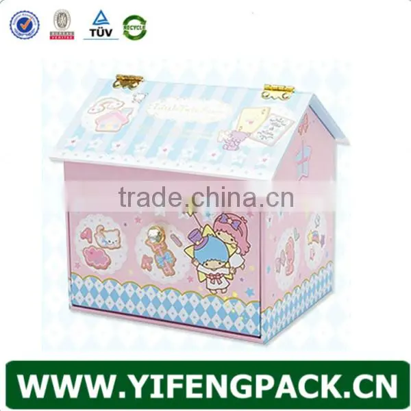 House shape Happy Wedding Cute Paper Candy Gift Boxes