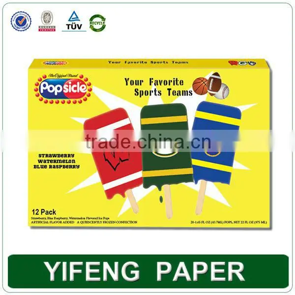 Wholesale custom printed popsicle packaging