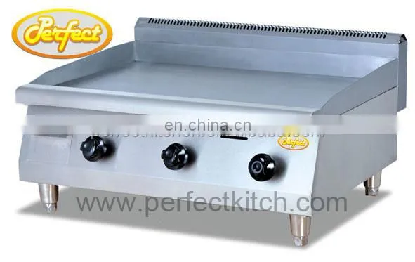 Counter top gas griddle /Commercial Stainless Steel cast iron griddle