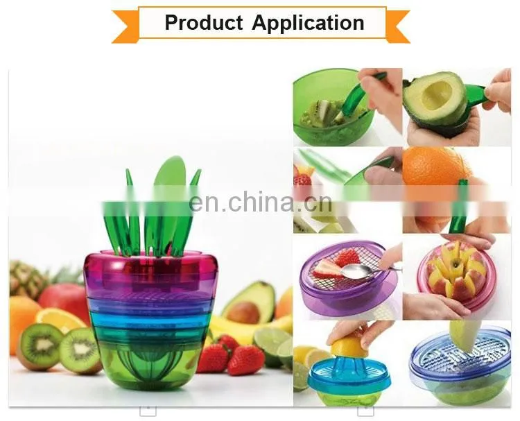 Modern design fruit slicer chopping with certificate