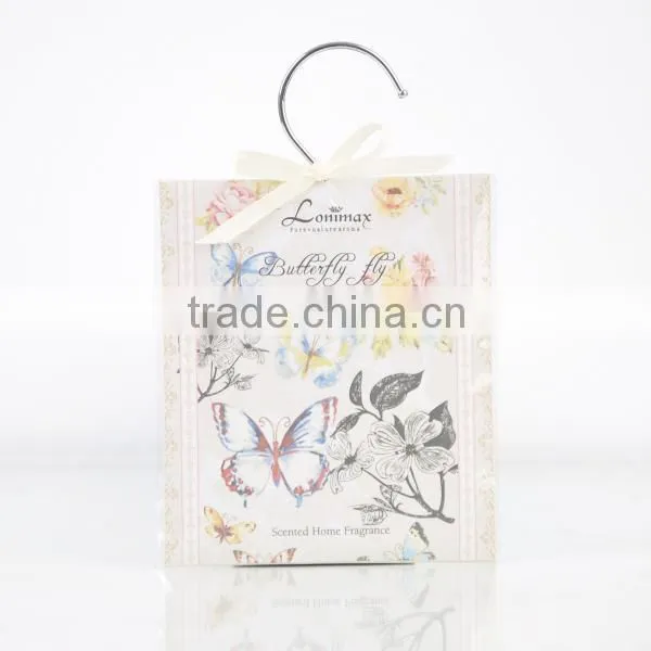 35g scented paper sachet with iron hook