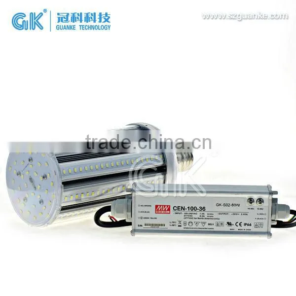 LM80 IP64 121lm/w 300W E40 metal halide led replacement lamp