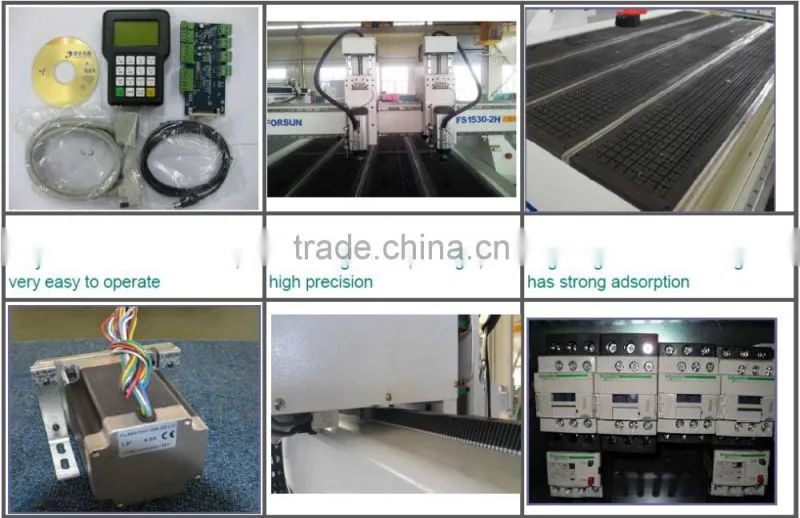 New technology CNC Router wood engraving drilling machine for plastic
