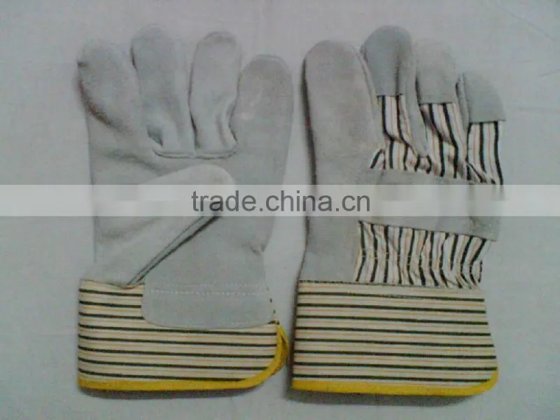 Cow Split Leather Welding Glove Safty Work Welding Gloves Cowhide Leather Welding Glove