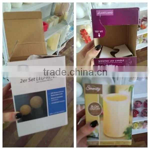 led candle single 3*8 inch