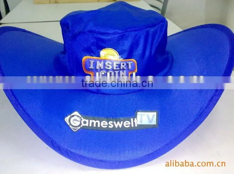 china cowboy hats, made in China folding nylone hats, printable funny cowboy top hats
