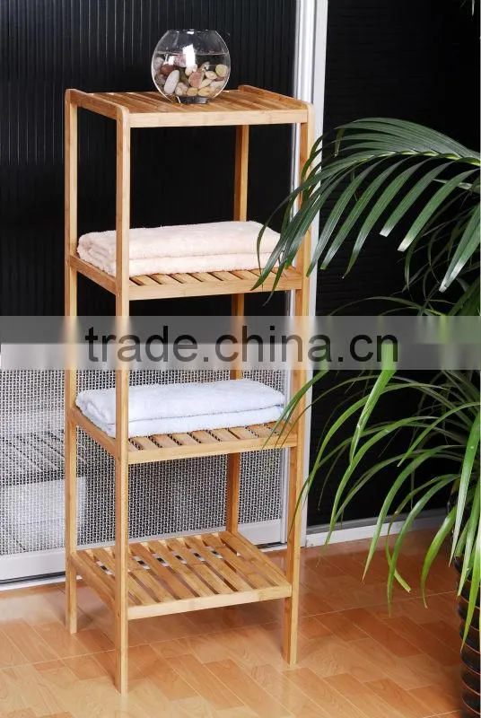 Bamboo Bathroom Shelf