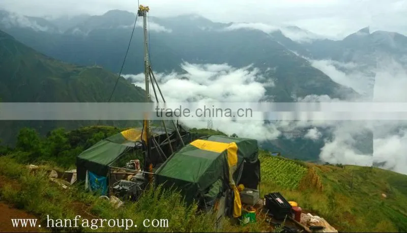 HFP200 high efficiency and durable core drilling rig