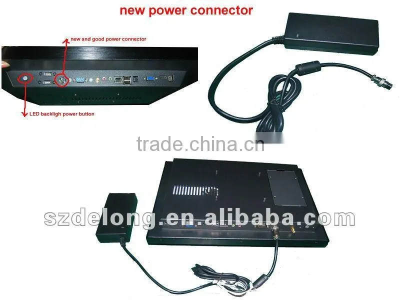 New! 22'' lcd IR touch all in one pc with d525
