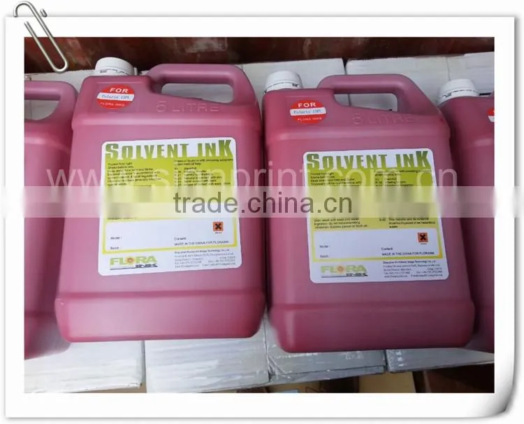 flora LJ 320P printer solvent ink,flora printer eco solvent ink no smell