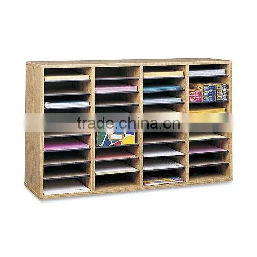 Wooden file case wooden bookcase wooden organizer