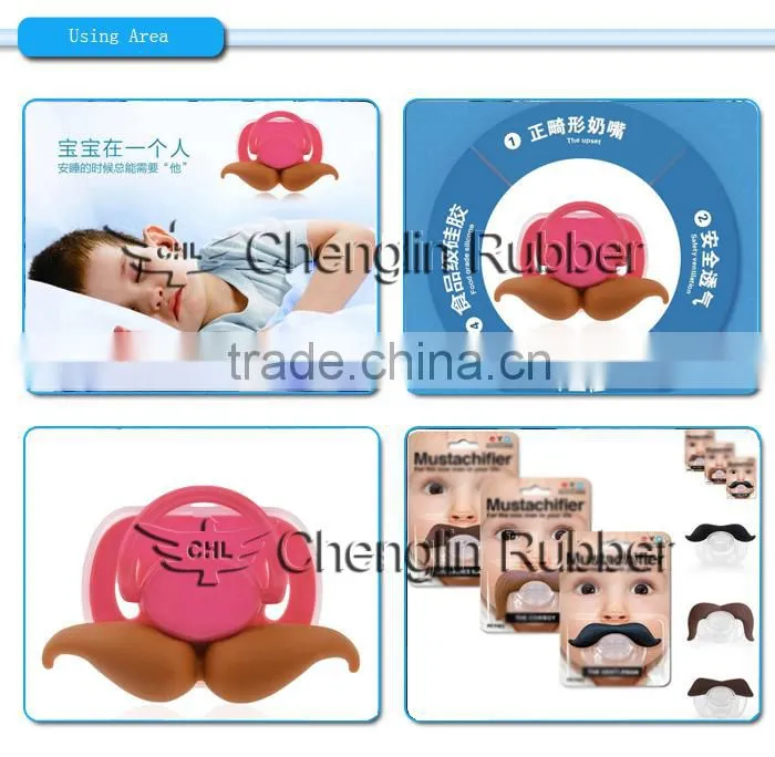 food grade funny shape for silicone baby teether