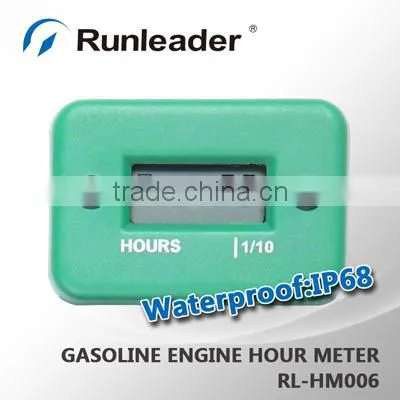 Waterproof Digital LCD Inductive Hour Meter for motocross jet boat motorcycle marine jet ski pit bike dirt bike atv outboard ATV