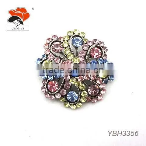 Beautiful Elegant fashion brooch,rhinestone christmas brooch for wedding or other party wholesale China