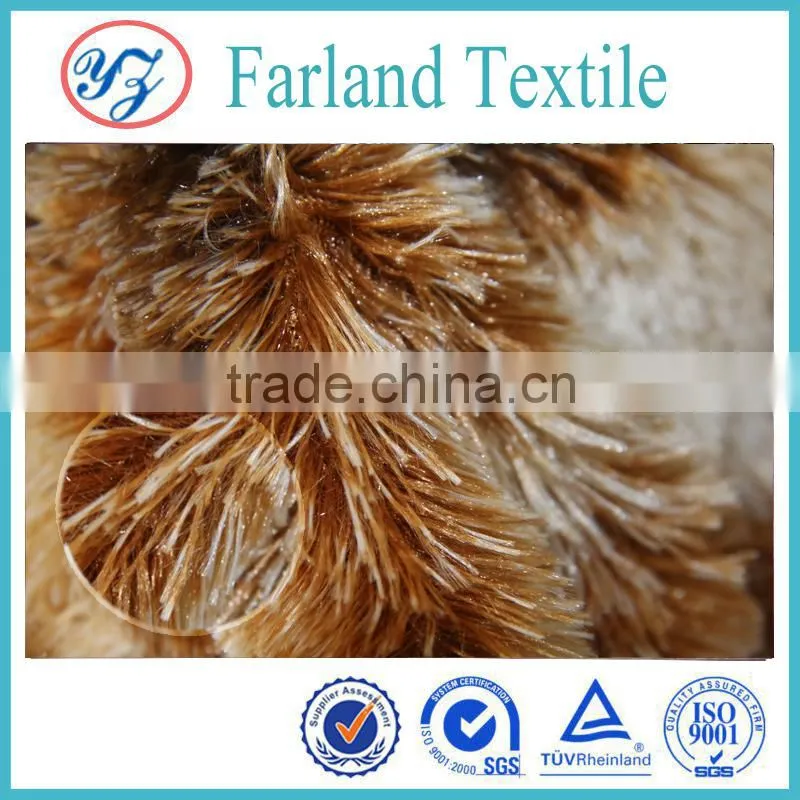 100%polyester textile and apprel fabric PV velvet Plush