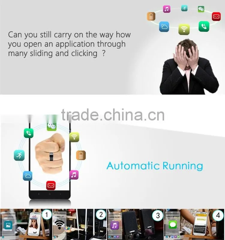 13.5MHZ smart nfc ring 7-12 different size for man and woman
