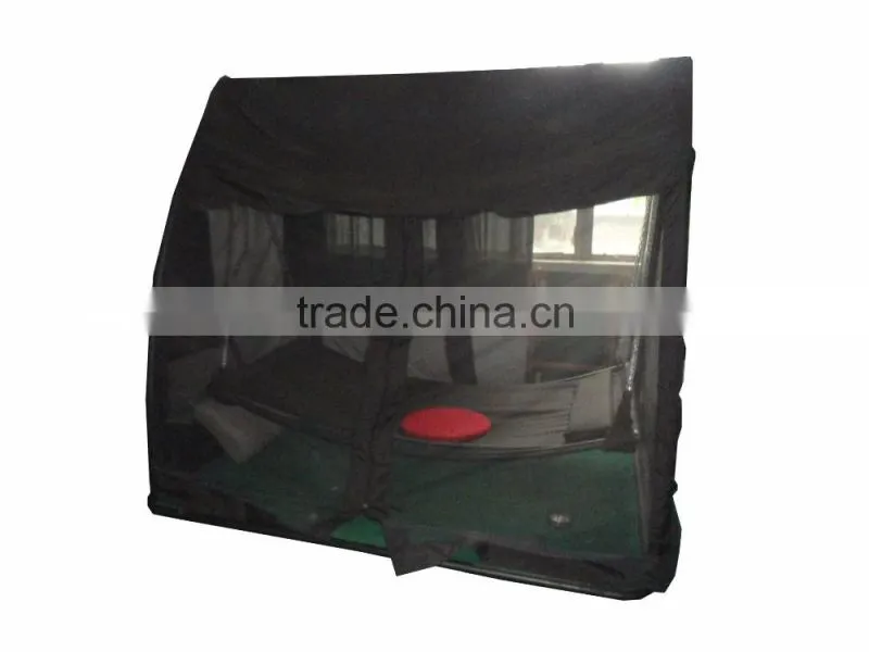 Hanging Swing Bed With Mosquito Net Outdoor Indoor Hammock Garden Swing Bed