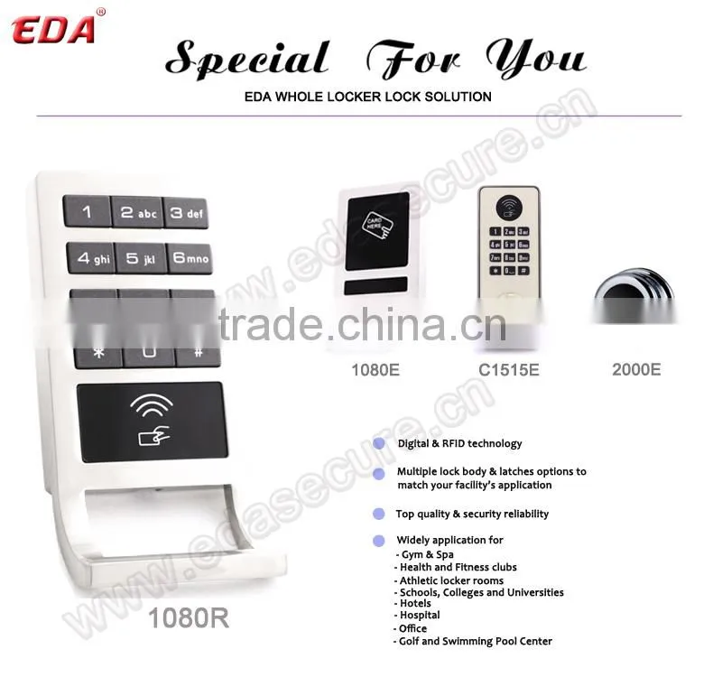 Spa Locker Lock Smart RFID Card Locker Lock