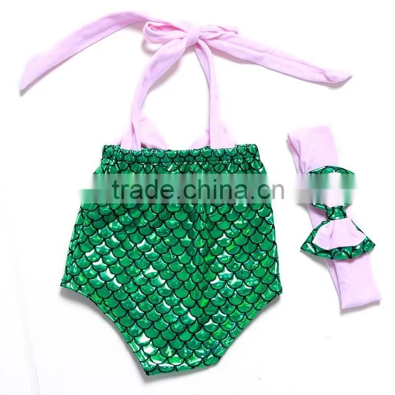 Kids Girls Summer Mermaid Swimwear Bikini Set Swimsuit Swimming Fancy Costume mermaid tail