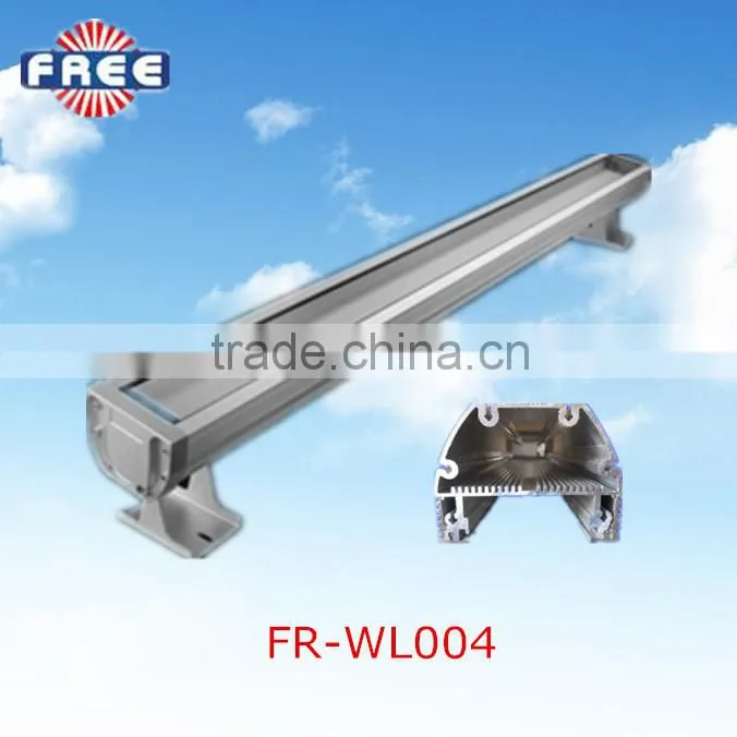 High brightness 18w/24w/36w/ 48w aluminum led wall washer light housing stage lighting