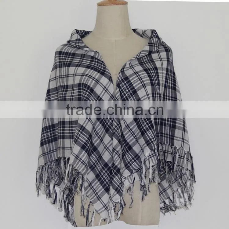 shena fashion 100% cotton pashmina shawl scarf hijab supplier
