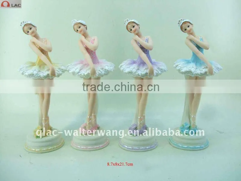 2011 resin promotional ballerina figurine