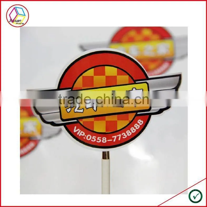 High Quality Advertising Sticker