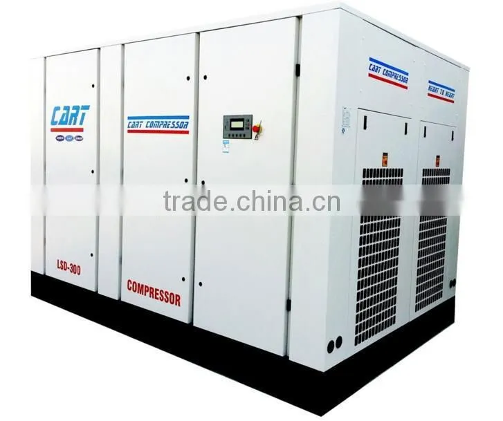 LSD-300A high efficiency 7-13 bar durable industrial air compressor price