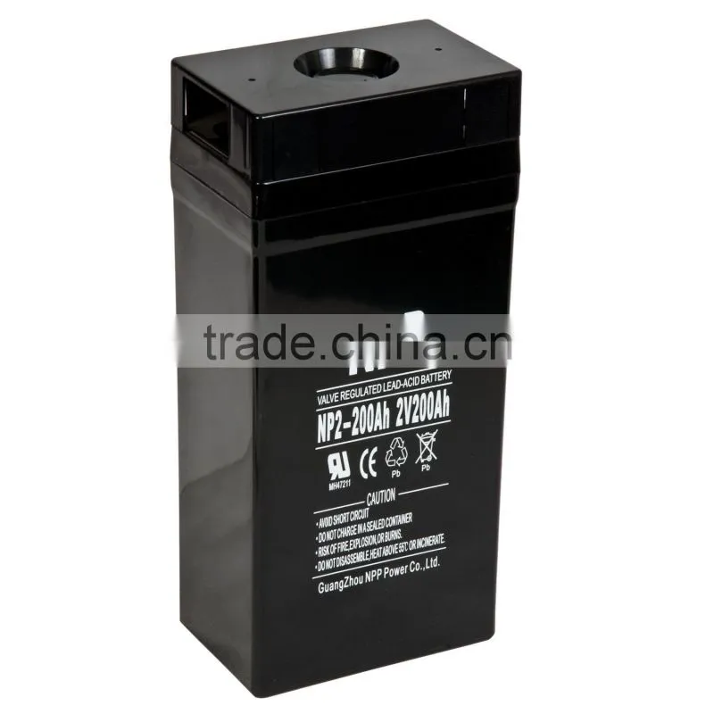 2v200ah energy sealed power 200ah battery