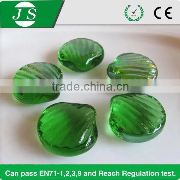 High quality new glass pebbles decoration