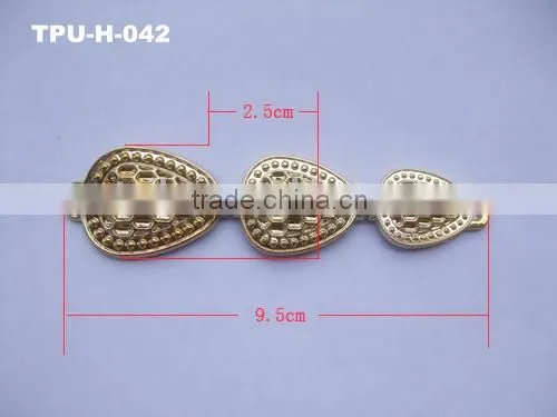 TPU electroplated hot shoe accessories, golden color